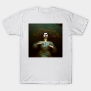 Ophelia drowned after singing and falling into the lake T-Shirt